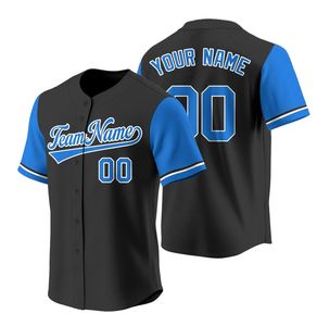 Camisetas de Béisbol y Sóftbol Personalizables con Estampado, Verano, 100% Poliéster, Manga Corta, Cuello en V, Transpirables, de Secado Rápido - Product Image 1