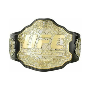 World Heavyweight Championship Big Gold <b>Wrestling</b> Title <b>Belt</b> 2mm 4MM Adult Eco-Friendly Comfortable 100% Genuine Leather Alloy - Product Image 2