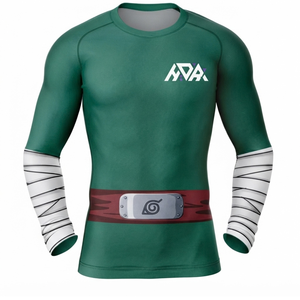 เสื้อแรชการ์ดตกปลาแบบกำหนดเองสำหรับผู้ชาย แขนยาว ป้องกันแสงแดด UPF 50 แห้งเร็ว ระบายอากาศได้ดี น้ำหนักเบา เหมาะสำหรับตกปลา กีฬากลางแจ้ง - Product Image 2