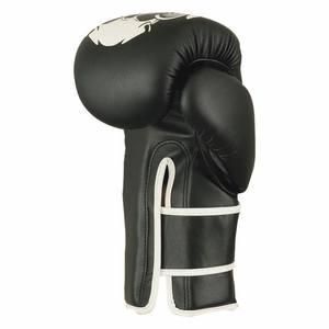 Guantes de Boxeo de Competición para Adultos de Calidad Premium, Duraderos, con Diseño de Doble Calavera, Resistentes al Viento, de Cuero, con Soporte para Muñeca - Product Image 5