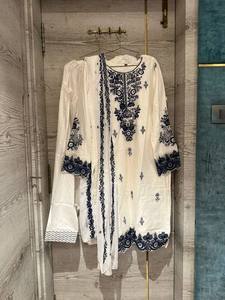 Premium Cotton Embroidered <b>Kurta</b> Set with Dupatta | Comfortable Ethnic Outfit - Product Image 3