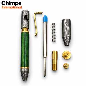 Handcrafted Damascus Steel Heavy-Duty 3-Year Warranty <b>Pen</b> <b>Gift</b> Box Luxury Bolt Action Ballpoint Signature Executive - Product Image 6