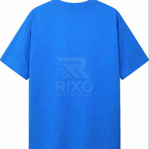 T-shirt Homme Coupe Classique 100% Coton Tricoté Écologique Respirant Anti-plis avec Logo Avant – Confort Quotidien - Product Image 3