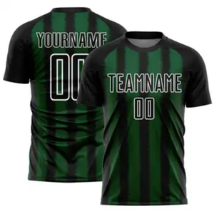 Maillot de football personnalisable avec nom et logo de l'équipe sur le devant, technologie de découpe automatisée, entraînement d'équipe, haute qualité - Product Image 6