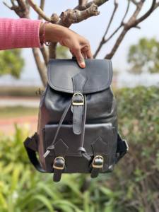 Mochila de Cuero Genuino a la Moda, Bolsos Elegantes, Última Llegada, Mochila Unisex al por Mayor, Mochila Escolar, Producto al por Mayor - Product Image 2