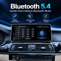 12.3 inç Android 15 Araç Multimedya Oynatıcısı, Carplay özellikli Otomobil Radyosu Stereo GPS Navigasyon, BMW 7 Serisi F01 F02 F03 F04 için