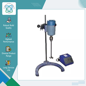 Agitateur de laboratoire électrique à couple élevé de qualité standard, le plus vendu, pour liquides à faible viscosité, à un prix compétitif - Product Image 2