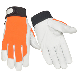 New Style Custom Design Anti-static Grain Texture Leather Working <b>Gloves</b> Anti-Slip Hand Protection Wholesale - Product Image 1