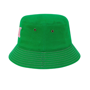 Chapeau Bob AKA Vert Brodé Unisexe en Coton – Chapeau de Soleil d'Été Décontracté pour l'Extérieur – Casquette Tendance de Qualité Supérieure - Product Image 3