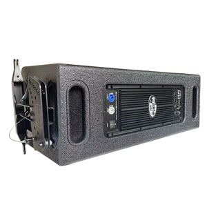 Caisson de sonorisation actif à double woofer néodyme avec amplificateur intégré de 600 W, portable pour concerts en direct, tournées et productions - Product Image 3