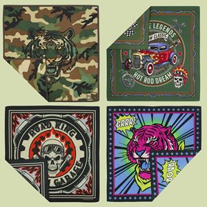 Hysaf Apparels Co | Custom <b>Bandana</b> Manufacturer Custom Artwork <b>Bandana</b> Plug 23x23 Inch Soft Breathable 100% Cotton <b>Bandana</b> Scarf - Product Image 2