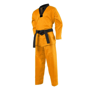 Uniforme de Taekwondo Personnalisé en Gros, 100% Coton, Ensemble Blanc d'Arts Martiaux avec Ceinture, Unisexe Adulte - Product Image 6