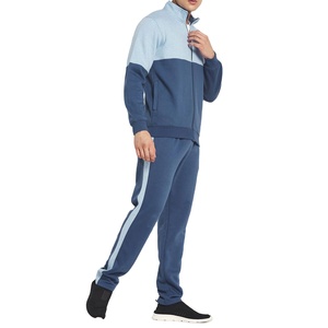 Hot Selling Fashionable Slim Fit Men <b>Tracksuit</b> Training Wear Comfortable Zipper Men <b>Tracksuit</b> OEM Serviced Customized Design - Product Image 2