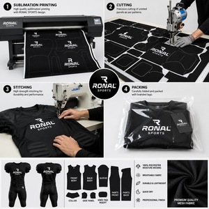 Conjunto de Uniforme de Fútbol Americano para Hombre, MOQ Bajo, Alta Calidad, Poliéster/Algodón, Estampado por Transferencia de Calor, Patrón 3D, Deportivo - Product Image 5