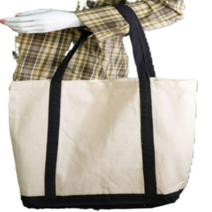 Bolsa de Mano Ecológica de Lona 100% Algodón con Cierre de Cremallera, Impresión de Logotipo Personalizado, Diseño Musical para Viajes y Compras de Mujeres - Product Image 6