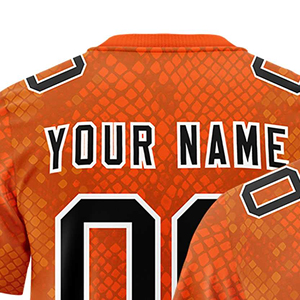 Wholesale Custom Football Jersey High Quality Polyester <b>Athletic</b> Uniform Personalized Sports Shirt Team Logo Number Print - Product Image 4