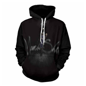 Sudadera con capucha personalizada OEM para hombre, de algodón y poliéster, con diseño de sublimación de logotipo, a precio económico. - Product Image 4