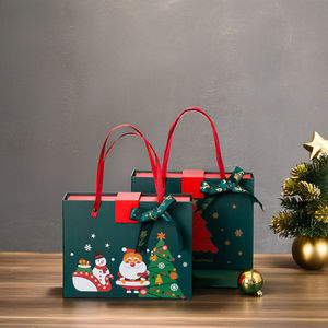 Custom Eco-Friendly Handmade Luxury <b>Christmas</b> Gift <b>Box</b> Hot Sale Paper <b>Box</b> Gold Foil Stamping Embossing Magnetic Closure Holiday - Product Image 1