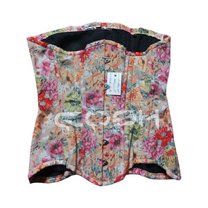 <b>Underbust</b> Steelboned Printed Waist Training And Fashion Corset - Product Image 1