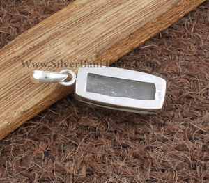 Collier artisanal en sélénite naturelle blanche vintage, plaqué platine sur argent sterling 925, bijoux de guérison, vente en gros - Product Image 4