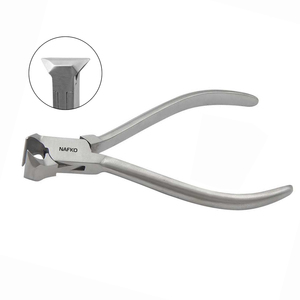 Premium Quality Jewelry Maker's 130mm Double-Pointed End <b>Cutter</b> with Matt Finish W/O Spring for DIY Fishing Circlip and Crimping - Product Image 1