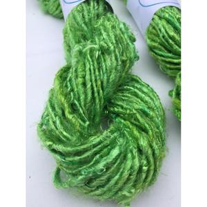 Hilo de Viscosa 100% Tejido a Mano, Color Verde, para Tejer, Hacer Punto y Crochet, Calcetines - Product Image 2