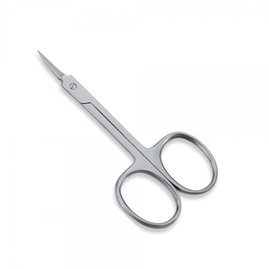 Ciseaux à cuticules incurvés de haute qualité 630505, pointe droite en forme de flèche, grand anneau, en acier inoxydable, ciseaux professionnels pour le soin des ongles, tranchants - Product Image 5