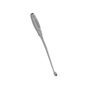 Curette droite 300 mm en acier inoxydable, instrument chirurgical, manche ergonomique, largeur 15 mm, réutilisable, non stérile - Product Image 5