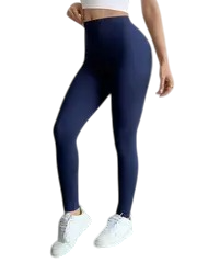 Leggings élégants pour femmes, matière douce et élastique, conçus pour l'entraînement physique, la course à pied et les tenues décontractées de tous les jours - Product Image 3