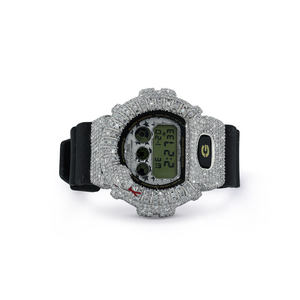 Elegante Reloj de Lujo de Acero Inoxidable con Diamantes Incrustados, Colección Premium DOPE JEWELLS - Product Image 1