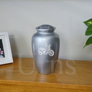 Classic Motorbike Cremation Urn <b>for</b> Human <b>Ashes</b> Memorial Funeral Urn Decorative <b>Keepsake</b> <b>Ash</b> Container Motorcycle Theme - Product Image 3