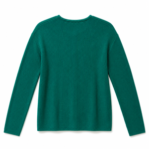 Cárdigan de Mujer con Cuello Redondo, Manga Larga, Botones al Frente, Estilo Casual para Invierno |   Fabricante OEM ODM de Bangladesh - Product Image 5