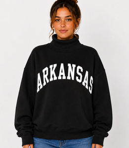 Sudadera de Forro Polar con Cuello Alto y Logotipo Personalizado para Hombre y Mujer, 100% Algodón, Ecológica, Cálida y Casual - Product Image 2
