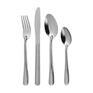 High Best Quality Handle Silverware Cutlery Set Amazing Flat Design Handle High Quality <b>Shell</b> Handle Silverware Cutlery Set - Product Image 2