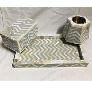 Artisanat de luxe nouveau Design fait à la main incrustation de nacre brûleurs à bois gingembre et pin parfumé pour le nouvel an décor à la maison bas prix - Product Image 4