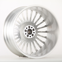 Rines de Aleación para Automóvil de 21, 22 y 23 Pulgadas, 5x112, Completamente Pulidos, en Oferta, Rines Forjados Multirradio para Lamborghini Temerario Maybach GLS