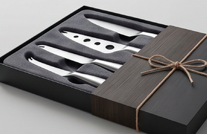 Admirable Design Cheese Knife Set Stainless Steel Dishwasher Safe Eco-Friendly Ideal <b>For</b> Cheese Cutting Use And Hotel Use - Product Image 4
