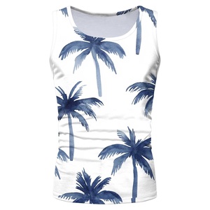 Camisetas sin mangas de verano para hombre, personalizadas para gimnasio, fitness, playa, con estampado personalizado - Product Image 1