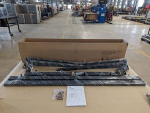 Marco de mesa de comedor de acero negro ADONG A53, Base de Metal moderna para muebles de cocina y sala de estar, fábrica OEM de Vietnam - Product Image 3