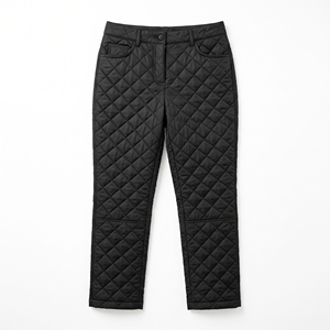 Women's Winter Quilted <b>Trousers</b> Warm Casual Padded Slim Pants OEM ODM Wholesale Factory Custom Logo Low MOQ - Product Image 4