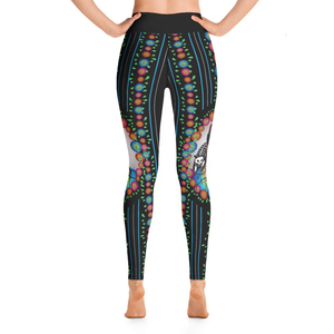Women's Custom Mid-Waisted Push-<b>Up</b> Yoga Leggings SEAMED Knitted Fabric Workout Pants Custom Color Fitness Anti-Bacterial - Product Image 6