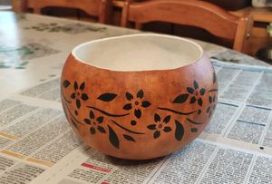 BEST-SELLER : Gourde de Calabash séchée décorative – Récipient en bois durable pour cadeaux et vente en gros - Product Image 2