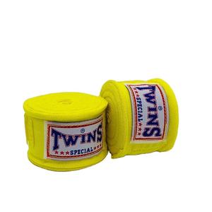 Bandages de boxe élastiques personnalisés Twins pour la boxe, le Muay Thai et le MMA, avec logo personnalisé, équipement d'entraînement - Product Image 1