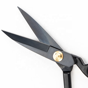 Lame professionnelle en acier inoxydable, tranchante, pour droitier, manche en plastique, couleur noire - Product Image 3