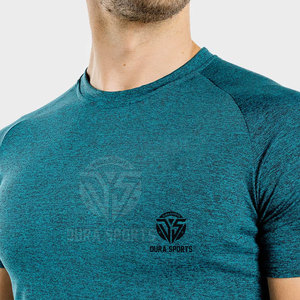 T-shirts de sport pour hommes à séchage rapide, coupe ample, 100% coton, imprimés, faible MOQ, prix de gros - Product Image 4