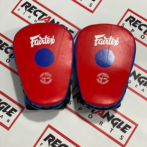 นวมซ้อมมวย Fairtex คุณภาพดีที่สุด หนังแท้ ป้องกันการบาดเจ็บ สำหรับฝึกซ้อมมวย คิกบ็อกซิ่ง มวยไทย - Product Image 5