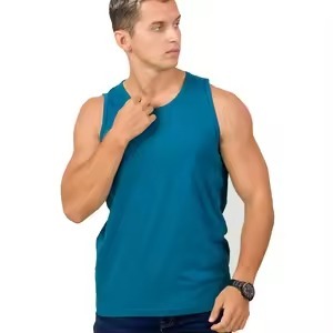 PreNext Select, Encuentra un Icono Similar, Venta al por Mayor, Camiseta sin Mangas Personalizada para Hombre, Ropa Deportiva Transpirable con Estampado de Leopardo 100% - Product Image 3