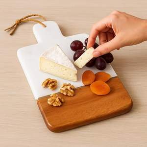 <b>Large</b> <b>Marble</b> Chopping Board For Spacious Kitchen Counter Enhancing Cooking Experience With Durable Stone Surface - Product Image 2