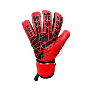 High Quality German Latex Football Goalkeeper Gloves Cheap Sport Gloves with Excellent Finger Protection Made From Leather - Product Image 2