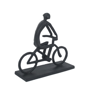 Producto de moda para ciclistas recién añadido a la decoración del hogar: Figura de arte hecha a mano para decoración de mesa en la sala de estar. - Product Image 2